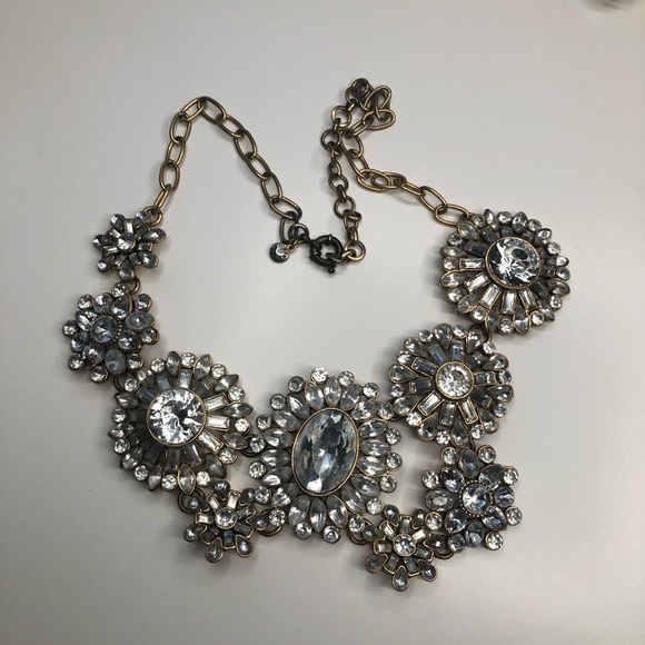 J. Crew Jewelry - J. CREW Asymmetrical Chunky Statement Necklace